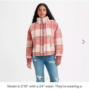 Levi’s Wool Puffer Jacket - Large